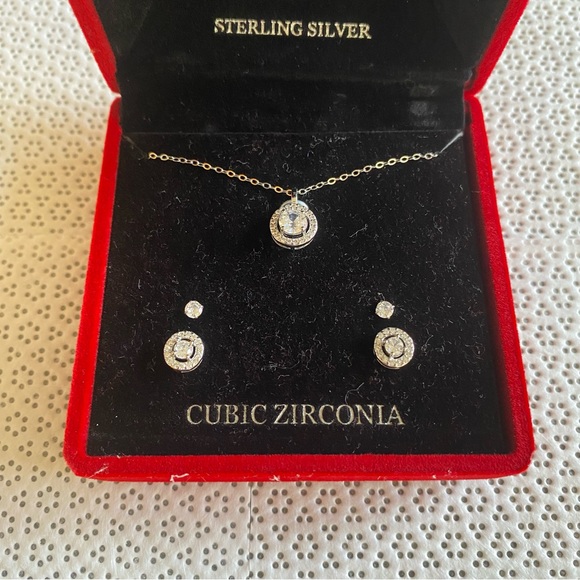 NWB GIANI BERNINI 3-Pc. Set Cubic Zirconia in Sterling Silver - Picture 5 of 7